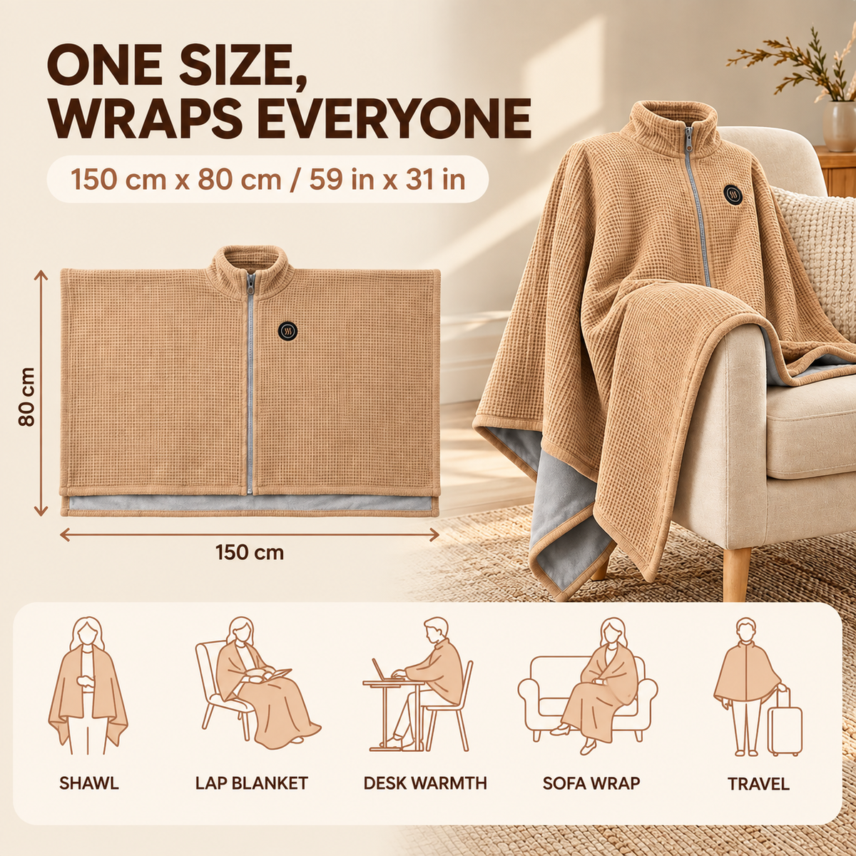 Warmora Heated Blanket